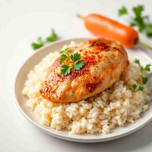 French Chicken Over Rice - Easy One-Pot Riz au Poulet Recipe